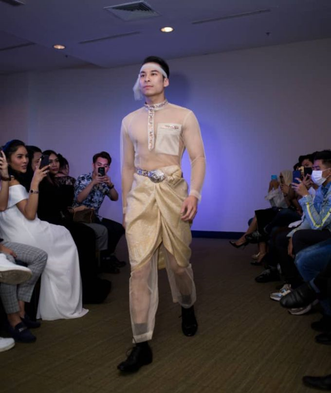 Model baju  Melayu  transparent   nampak put ng jawab lsu 