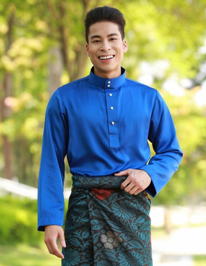 Model baju  Melayu  transparent  nampak put ng jawab lsu 