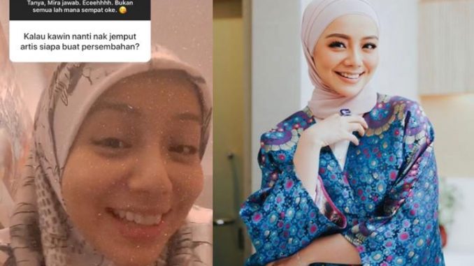 Peminat Tanya Siapa Artis Akan Buat Persembahan Masa Kahwin? Ini Jawapan Mira Filzah | Artikel | Gempak_5e9ae58bb0a48.jpeg