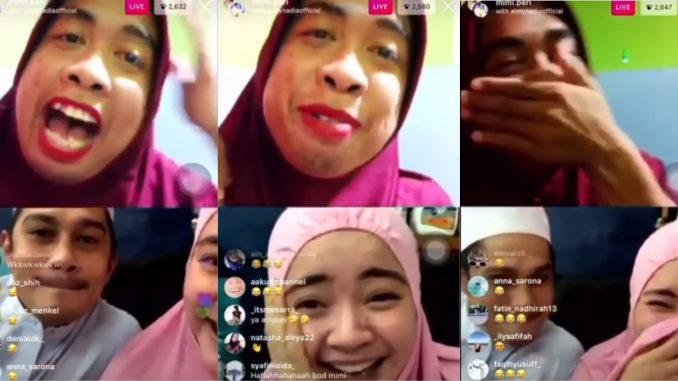 “Hello Ini Isteri Kamu Yang Kedua” Gelagat Almy Dan Fizz Fairuz Live Sama Mimi Peri Bikin Berdekah_5ead1aa088eed.jpeg