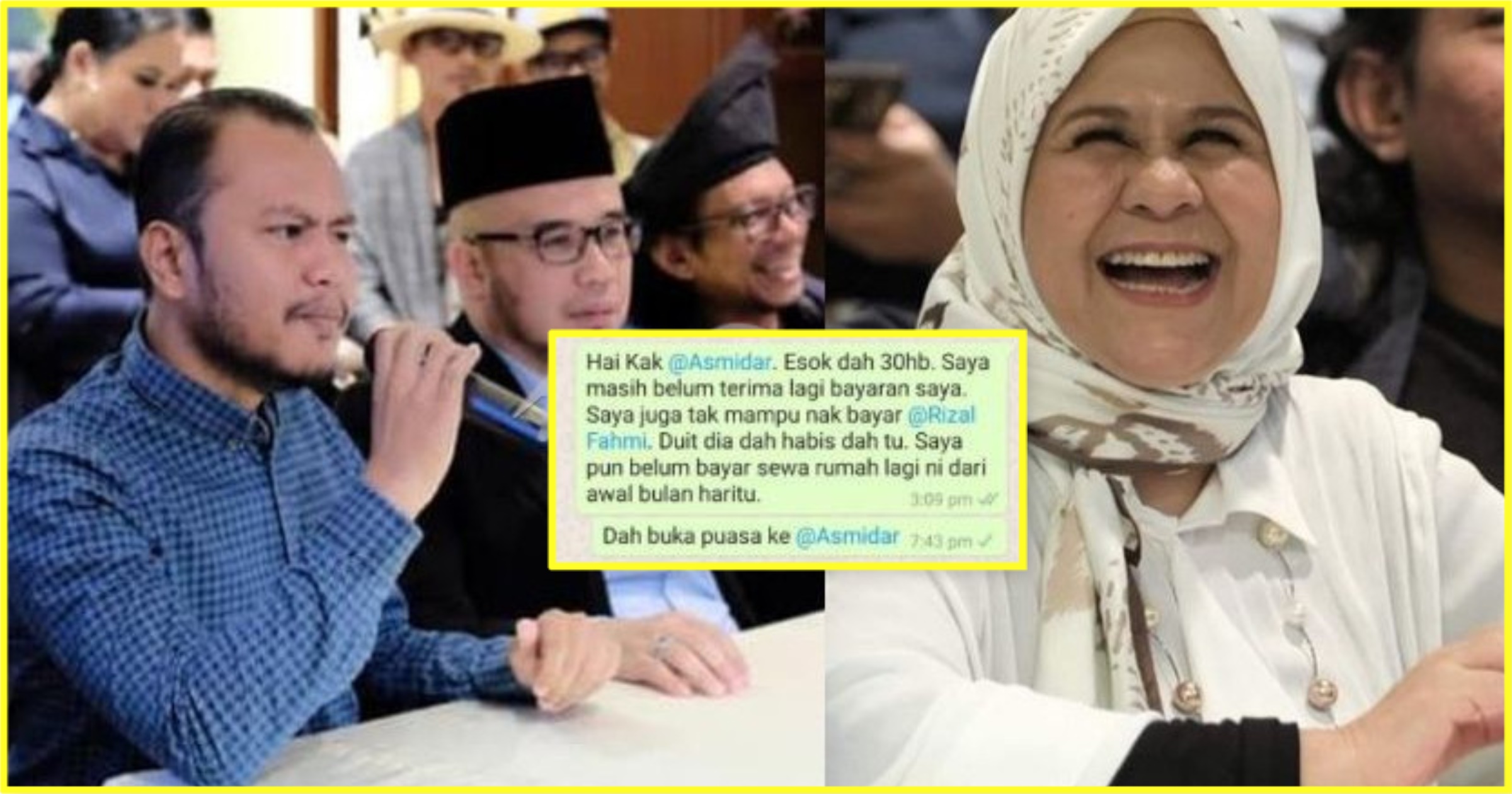  Ogy Ahmad Daud  mengaku tak ada duit langsai hut4ng Ramai 