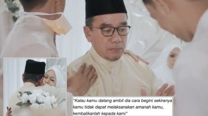 Bapa lalui detik sukar! Terlalu sayang keluarga, ‘rayuan’ saat melepaskan puteri sulung kepada menantu undang sebak – “Abah kata apa-apa family first” – Viral | mStar_5f9e353ac234c.jpeg