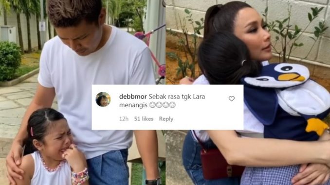 “Daddy I’m Not Ready For This,” Ramai Ikut Sebak Bila Lara Alana Nangis_5fb1f05925dfc.jpeg