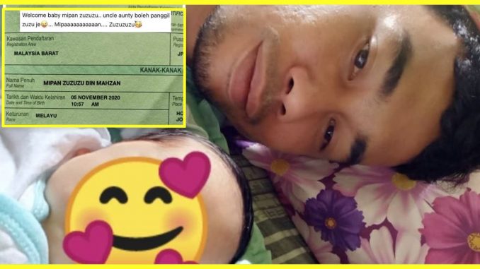 Kecoh pula jadinya! Surat beranak baby Mipan Zuzuzu tersebar, bapa tampil beri penjelasan selepas dikec4m netiizen_5fae0da15be3a.jpeg