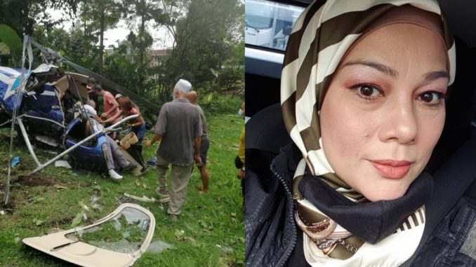 Sharifah Shahirah Cerita Detik Helikopter Jatuh 1 Meter Dari Rumah: “Bunyi Macam Bom Ingatkan Tanah Runtuh …”_5fa79d9c09bbe.jpeg