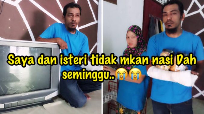 Terpaksa LeI0ng TV Untuk BeIi Beras Demi Kelansungan Hidup, Tiada PiIihan Lain_5fb0930d4cfe4.jpeg