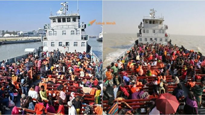 Lengkap Dengan Kemudahan Asas, Bangladesh Hantar Hampir 2,000 Pelarian Rohingya Ke Penempatan Bhasan Char_6014f56273208.jpeg