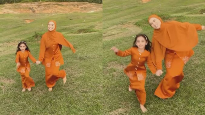 Hampir Terjatuh, Kaki Wawa Zainal Terpelecok Ketika Sedang Berlari Bersama Anak_607d3d3c8d167.jpeg