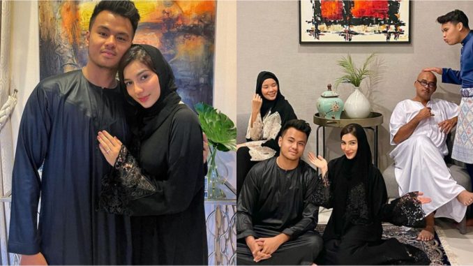 “P0sing ‘Berpel0kan’ Macam Dah Kahwin,” Netizen Tegur F0to Elisya Sandha & Tunang_609f2d13516ab.jpeg