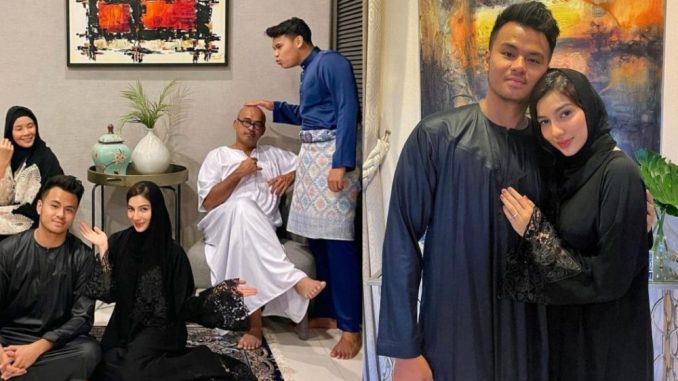 “Parents Sporting” Foto Raya ‘Peluk’ Tunang, Netizen Terkejut Ingat Elisya Sandha Dah Kahwin_609e69de13b50.jpeg