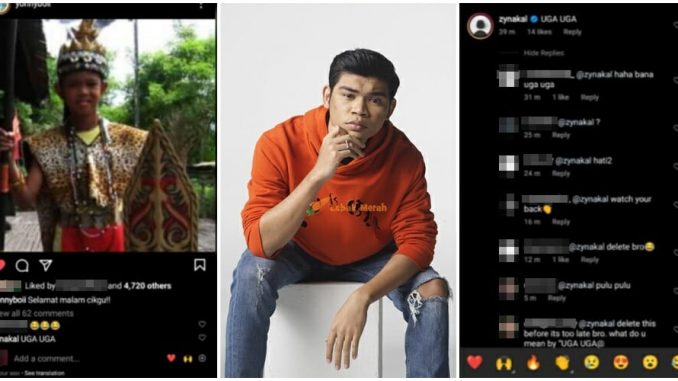 “UGA UGA” – Yonnyboi Upload Gambar Pakai Baju Etnik Sarawak, Zynakal Buat Hal Bagi Komen Sensitif_60b0d9815e494.jpeg