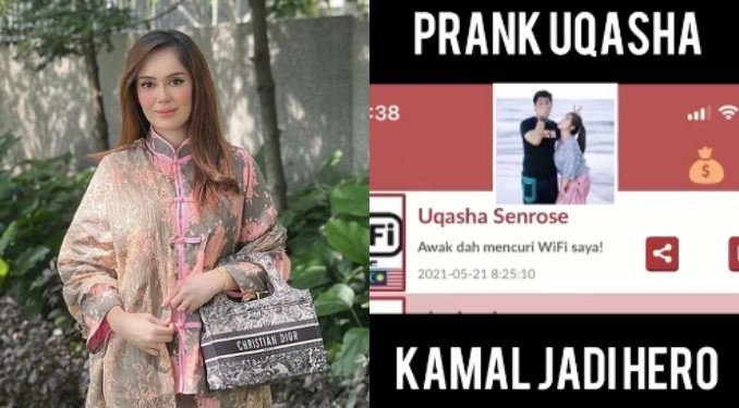 Uqasha Senrose Kena Prank, “Hahhahah..Nasib Tak Ajak Bertumbuk”_60afa1845c560.jpeg