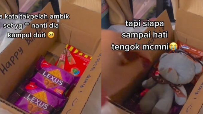 Bajet RM9 nak bagi hadiah buat adik sentuh hati wanita ini untuk bagi free bikin netizen terharu_60efc483de808.jpeg
