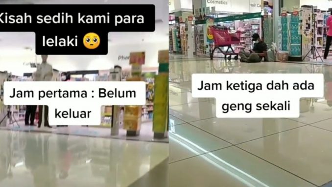 Kisah ‘sedih’ para lelaki tunggu wanita depan Watsons buat ramai tertawa_60fcf8f1661a3.jpeg