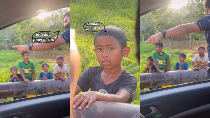 Lelaki Usik Kanak-Kanak Tepi Jalan, Reaksi Cuaknya Raih Perhatian_6102986e38848.jpeg