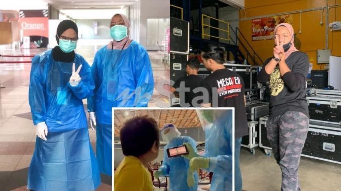 Pakai PPE, berjoget hiburkan pesakit Covid-19 cilik… petugas sanitasi insaf kerja di pusat kuarantin – “Saya dulu bidang hiburan, tengok orang seronok-seronok” – Viral | mStar_60e25b123192e.jpeg