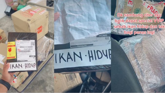 Pekerja Kurier Terima Ikan Hidup Untuk Dihantar, “Dapat Layanan VVIP…”_60f96354c387a.jpeg