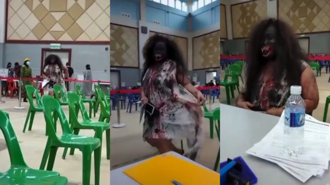 Penerima Vaksin Berpakaian Seperti Hantu Raih Perhatian Ramai_6103a5af2d2a4.jpeg