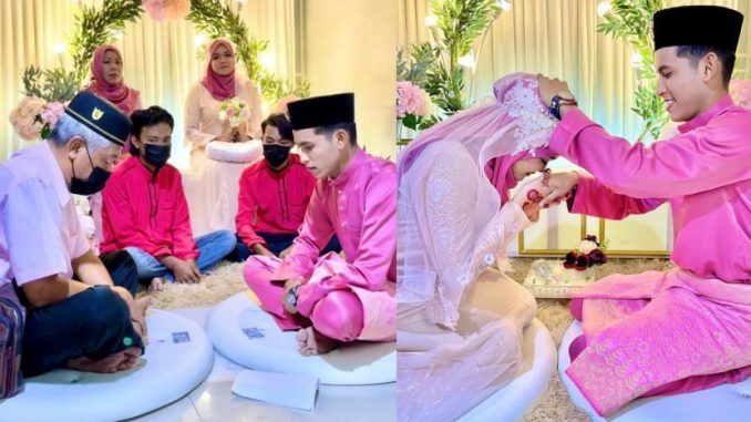 Pengantin berjurai air mata di pelamin, hiba tengok bapa menangis tak sanggup ‘lepas’ anak bongsu – “Saya kira, memang sembilan kali ulang lafaz” – Viral | mStar_60f630379e89d.jpeg
