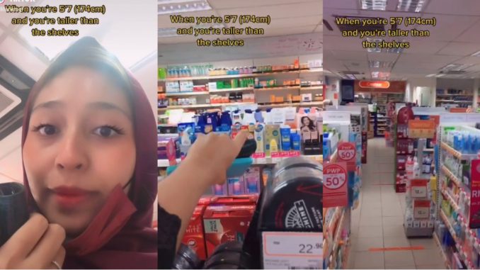 Tinggi 174cm, Wanita Ini Kongsi Situasi Selalu Dialami, “Tinggi Dari Rak…”_60fa1e739262b.jpeg