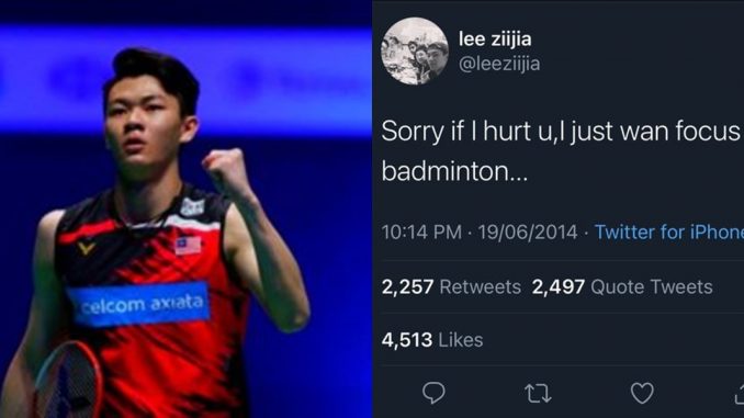 Tular LZJ putus dengan kekasih untuk fokus badminton, “Gelabah cari password…”_6104053badbda.jpeg