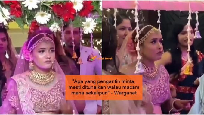 Gara-Gara Lagu Permintaan Tak Dimainkan, Pengantin Perempuan Enggan Masuk Dewan Kahwin_6129fd3ad0933.jpeg