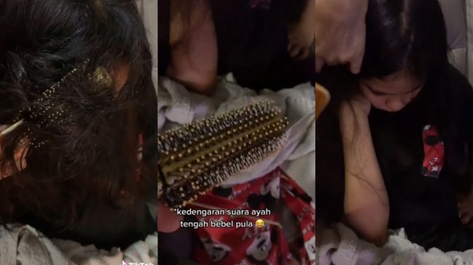 Main Sikat Tersangkut Dekat Rambut, Bebelan Si Abang Pula Bikin Terhibur_611d0667885b0.jpeg
