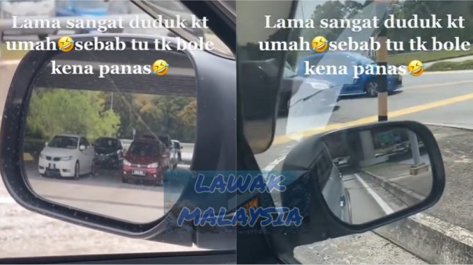 Pel1k Sorang2 Beratur Di Lampu Isyarat, Rupanya Kereta Lain Takut Panas, Beratur Bawah Jambatan_6128d353f1ed0.jpeg