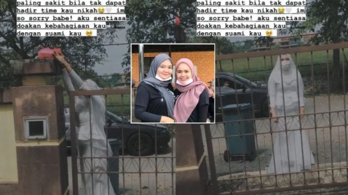 Tak lupa sahabat di hari bahagia! Gadis ini terduduk menangis lihat pengantin sanggup bersusah hantar nasi kenduri – “Maaf, saya tak minta jadi begini” – Viral | mStar_612987164d2ae.jpeg