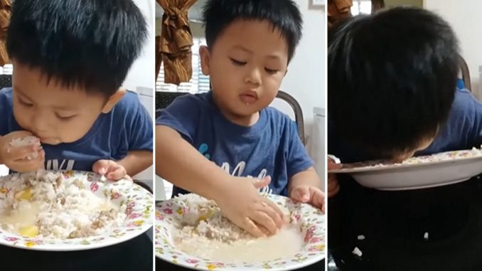 Berselara nikmati makanan hingga jilat pinggan, gelagat comel kanak-kanak ini pasti akan buat anda pula yang lapar – Era Baru_61345a84ce087.jpeg