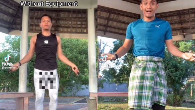 Kongsi video bersenam, ada yang pandang lain… pelajar UIA tak melatah, kain pelikat kan ada! – “Mula-mula saya tertanya apa salah saya?” – Viral | mStar_6135c5aa9ce9c.jpeg