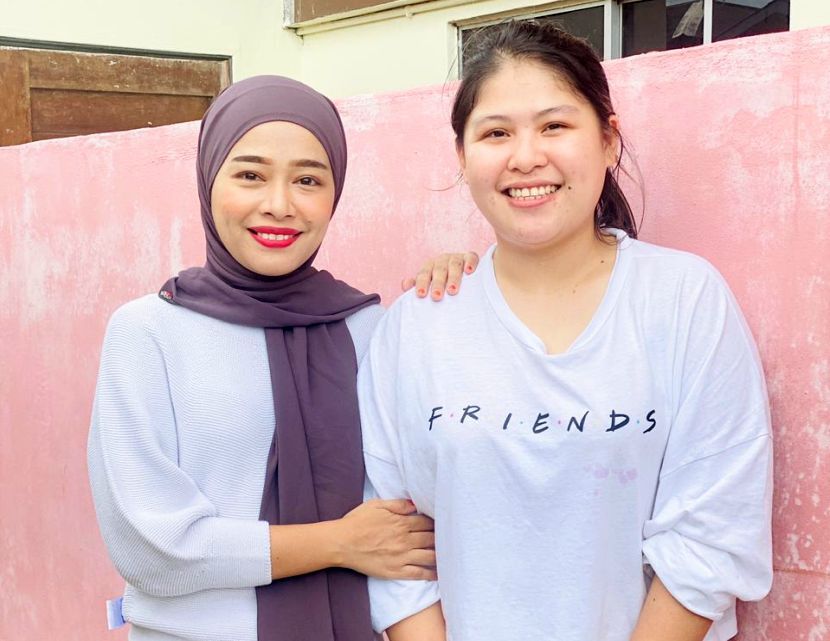 Asidah berharap hubungan ibu kandung dan anak angkatnya kekal utuh.