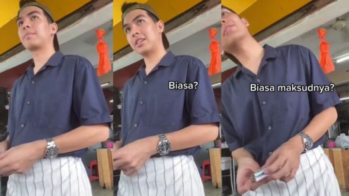Aksi senget kepala peniaga pisang cheese bikin ramai ‘cair’, paling jadi perhatian soalan tentang menu… “Biasa? Biasa maksudnya?” – Viral | mStar_63e079bd30a45.jpeg