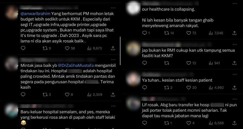 Warga maya turut meninggalkan reaksi masing-masing.