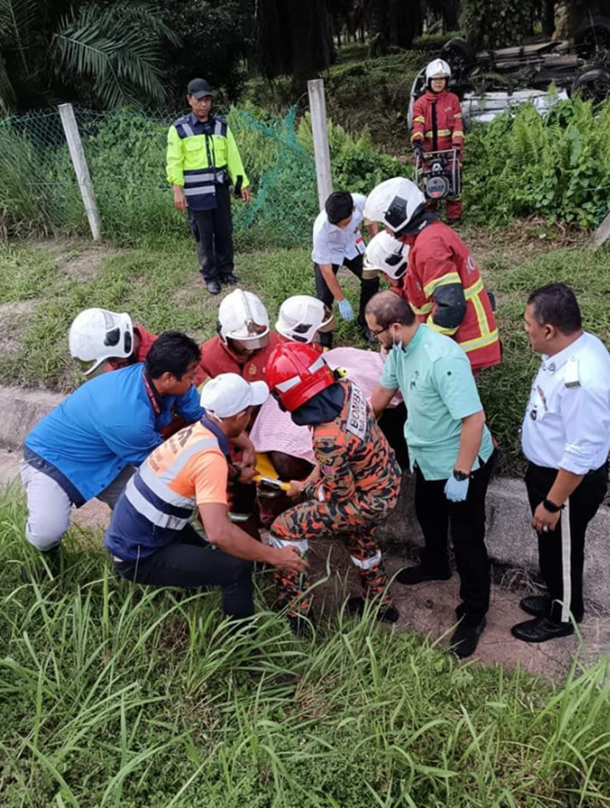 imam masjid maut kemalangan balik hospital